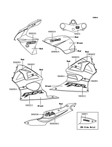ZX636 Наклейки