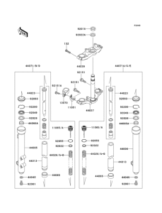 KX65 Front fork(1 / 2)