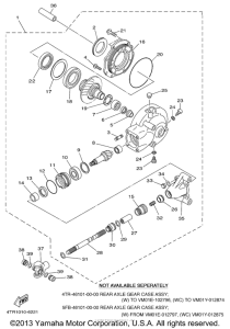 XVS650 Ведущий вал