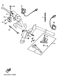 YE80 Interruptor de manija . palanc