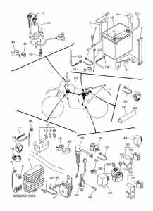 WR250X Электрика 2
