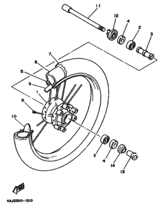 TY250R TY250 Transom + tube