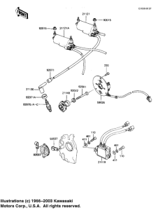 KZ1100 Зажигание
