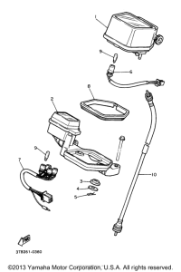 XT600EA Приборы
