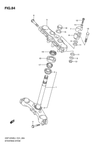 GSF1250S Траверса нижняя