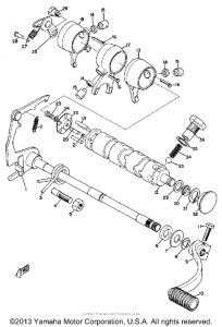 YAS1C Переключение скоростей