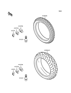ZX636 Покрышки