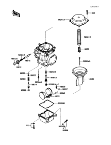 ZG1200 Carburetor parts(1 / 2)