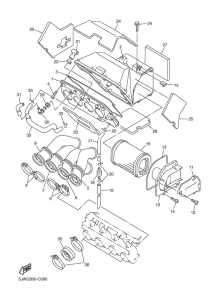 FJR1300 Впускная система