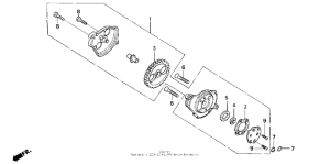 NSF100 Масляный насос