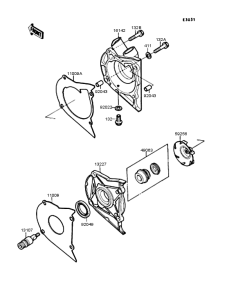 EX400 Водяной насос