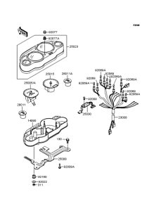 ZX1100 Приборы