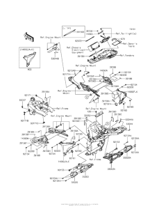 ZR800 Рама ,крепежные детали