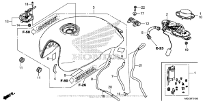 CB1100 (ABS) Fuel Tank + Fuel Pump