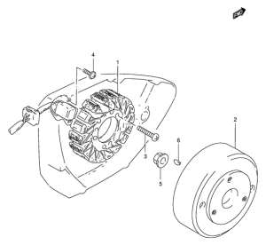 GS125 Зажигание