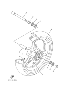 XV17PCSC Переднее колесо