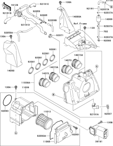 ZR1200 Воздушный фильтр