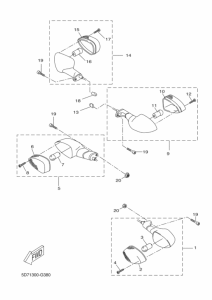 YZF-R125 Поворотники