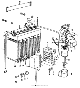 CB350 Аккумулятор