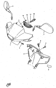CW50RSX Обтекатель 1