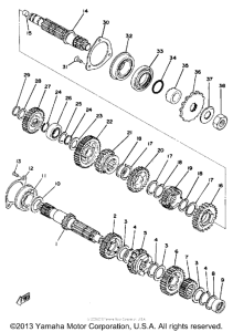 TT500D Трансмиссия
