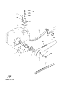 T105SE Camshaft. chain