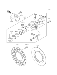  Задний тормоз