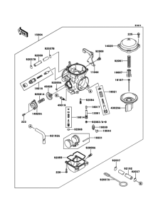 KL650 Carburetor(US,CN)