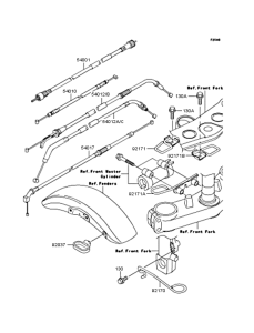 ZR1200 Тросы управления