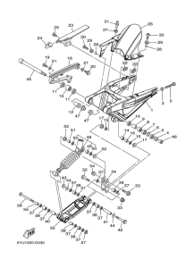 MT01 Rear arm & suspension