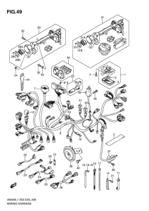 AN400 Жгут проводов