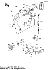KZ650 Замок зажикания