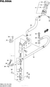 RM85L Rear Master Cylinder (Rm85L5 P03)
