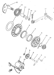 CW50RSX Стартер