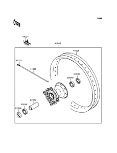 KX125 Optional parts