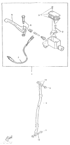 CW50RS Главный тормозной цилиндр