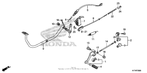 CMX250C Педали