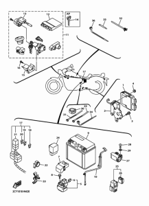 XVS950CU エレクトリカル 2