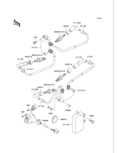 VN750 Система зажигания