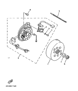 TZR125 Генератор