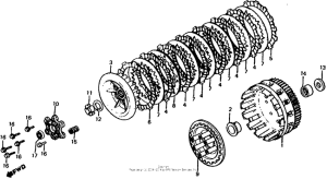 CX650 Сцепление