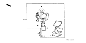 CR125R Карбюратор опционально kit