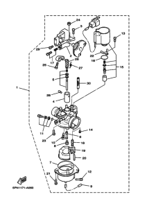 YW50 Carburetor assy