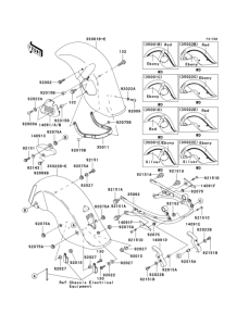 VN1500 Fenders(1 / 2)(r2-r5)