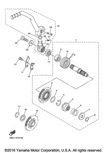 WR250F Стартер