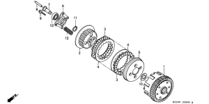 CG125 Бендикс