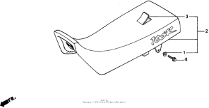 XR100 Сиденье