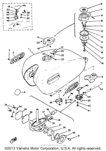 XS1B Топливный бак