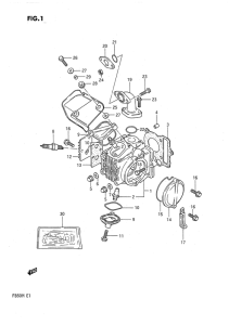 FB50 Головка цилиндров