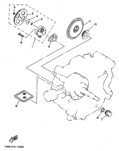 T105E Масляный насос
